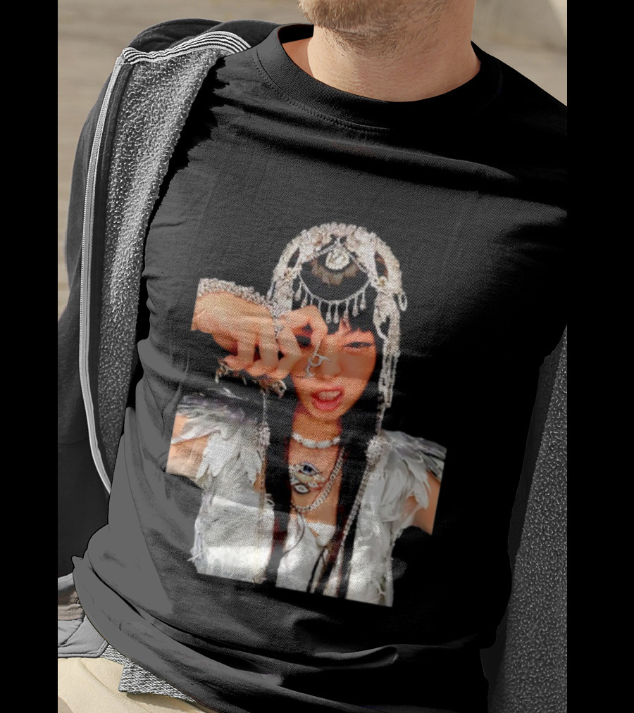 Jennie Blackpink Ruby Album Hip Hop Fashion T-Shirt