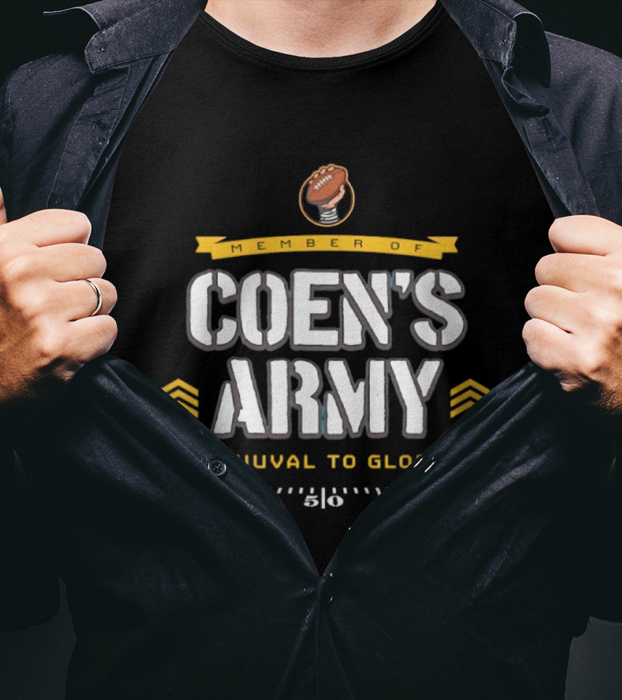 Coen's Army Duuuval To Glory Football Fan Spirit T-Shirt
