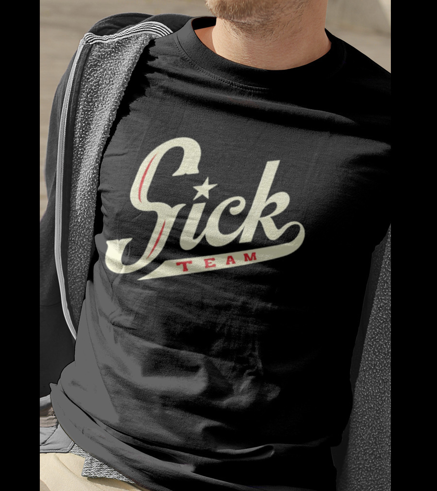 Sick Team Minnesota Wild Hockey Iconic Script T-Shirt