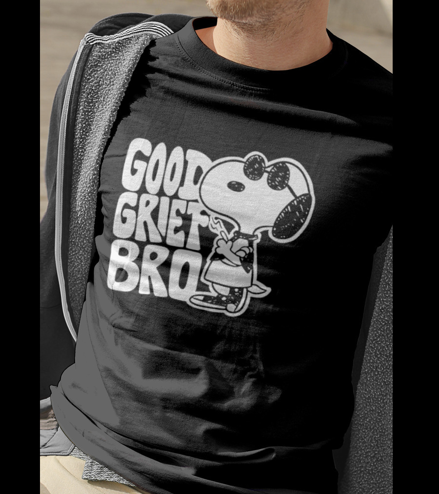 Snoopy Peanuts Good Grief Bro T-Shirt