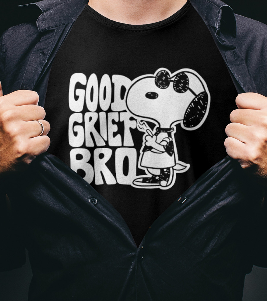 Snoopy Peanuts Good Grief Bro T-Shirt