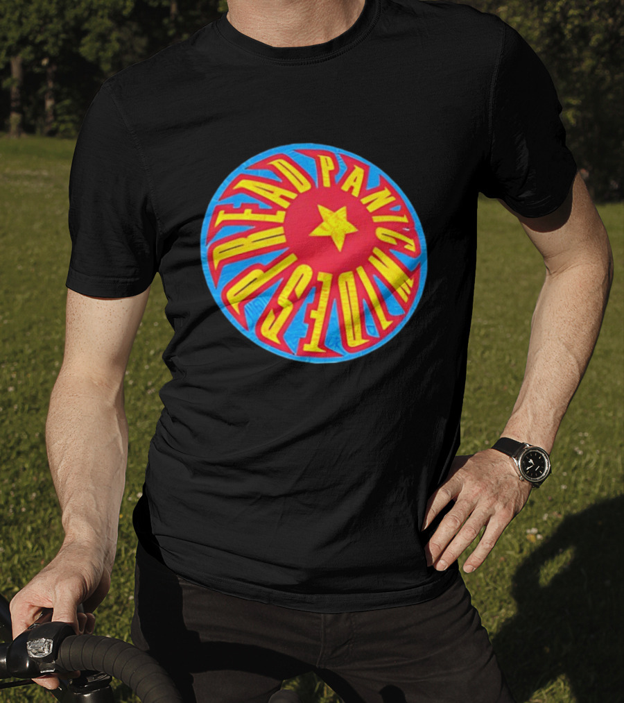 Widespread Panic Fireball Star Retro Circle T-Shirt