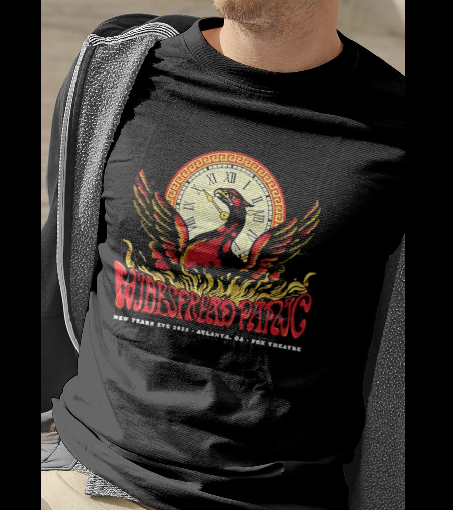 Widespread Panic New Years Eve 2013 Fox Theatre Phoenix Roman Numerals T-Shirt