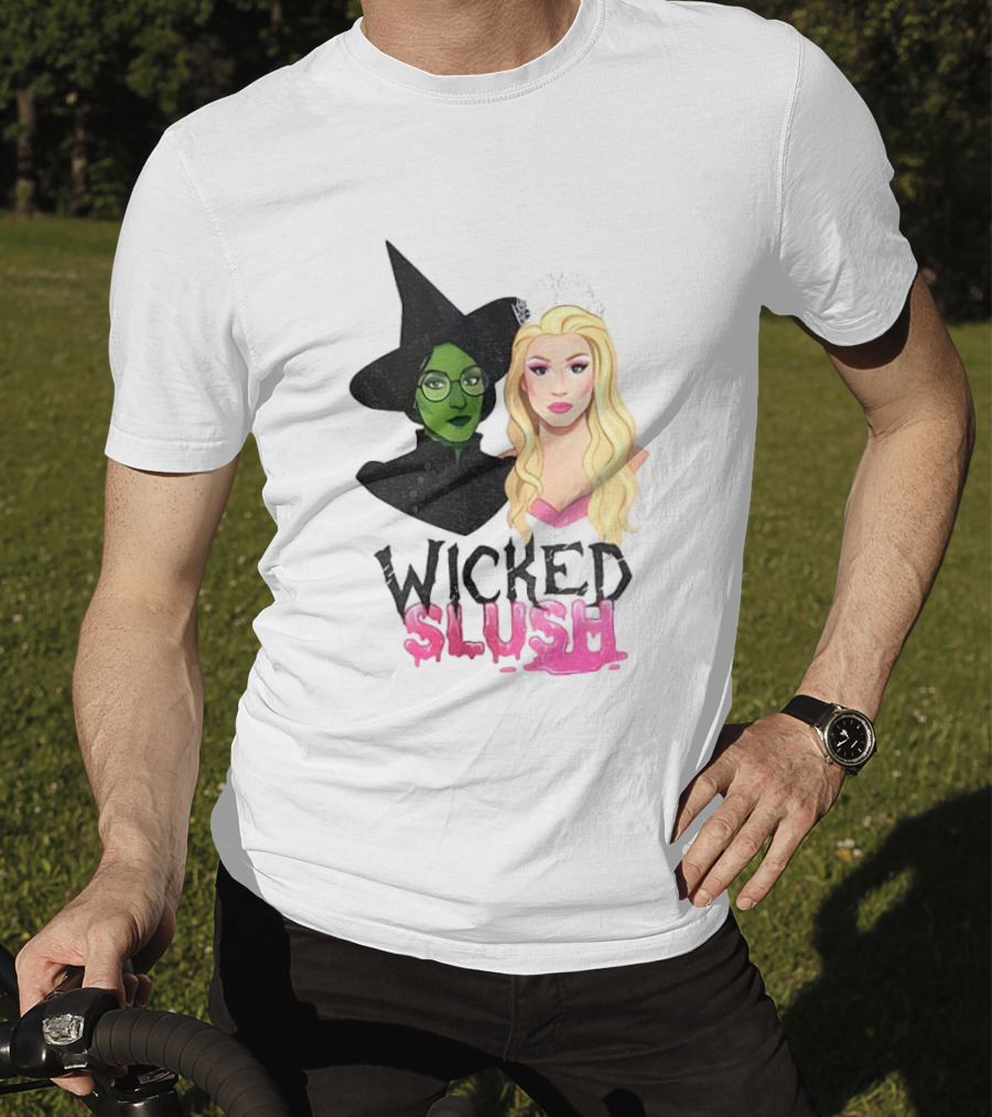 Wicked Slush Elphaba Glinda Disney Noobz T-Shirt