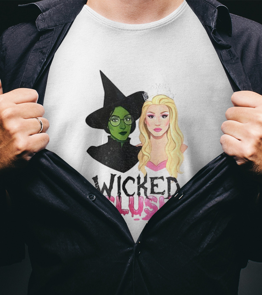 Wicked Slush Elphaba Glinda Disney Noobz T-Shirt