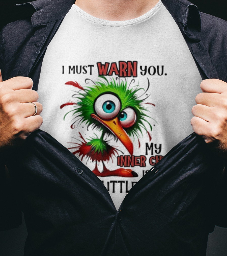 WARN Inner Child Green Bird T-Shirt