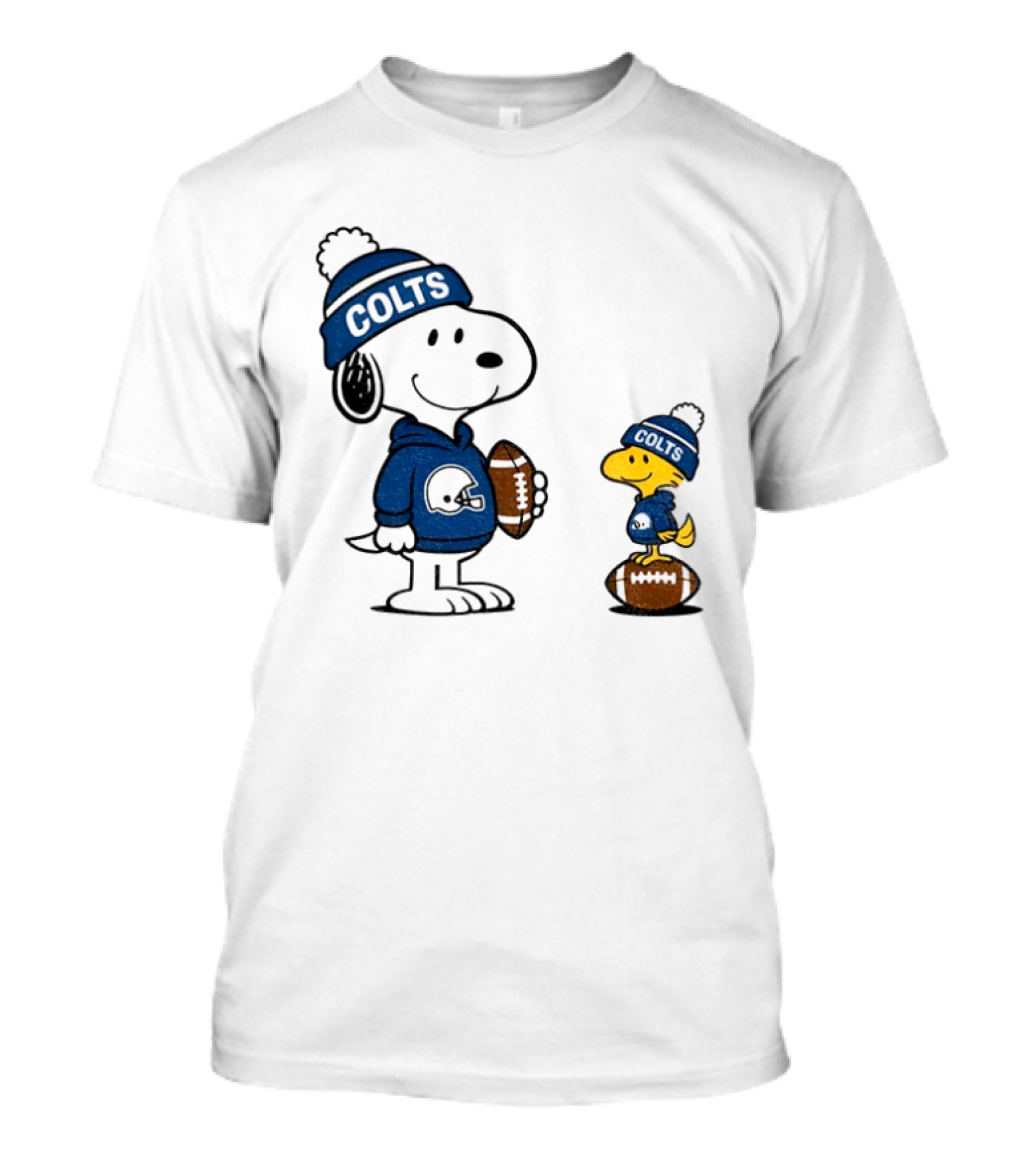 Indianapolis Colts Snoopy Woodstock NFL Football T-Shirt