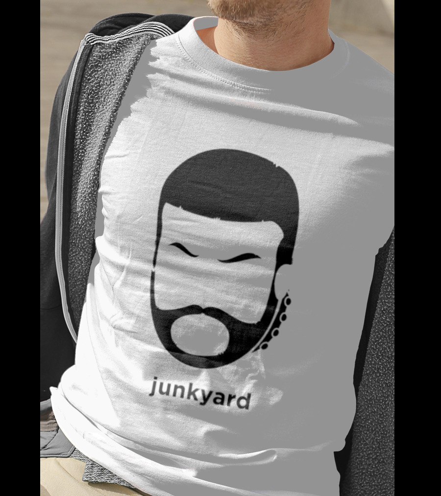 WWF Wrestling Legend Junkyard Dog Big Face Retro Look T-Shirt