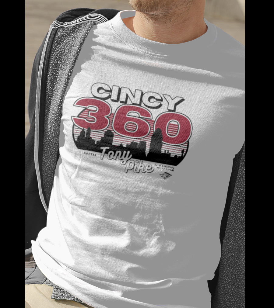 Tony Pike Cincy 360 Bold Red T-Shirt
