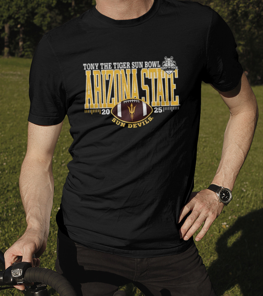 Tony The Tiger Sun Bowl Arizona State Sun Devils 2025 Football T-Shirt