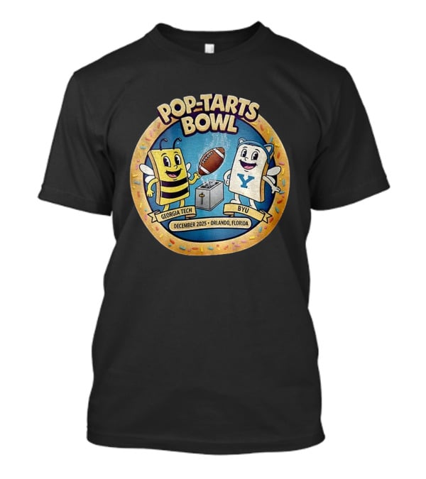 Pop Tarts Bowl Georgia Tech Vs BYU December 2025 Orlando Florida Football Event T-Shirt