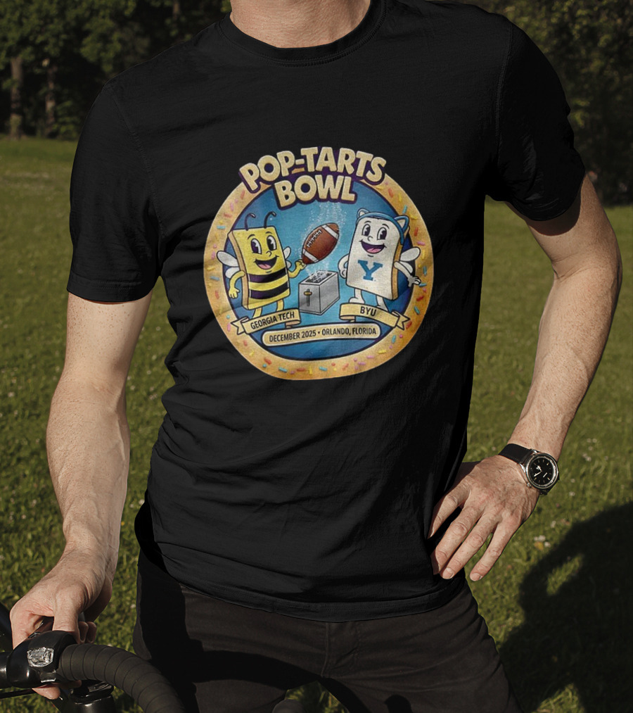 Pop Tarts Bowl Georgia Tech Vs BYU December 2025 Orlando Florida Football Event T-Shirt