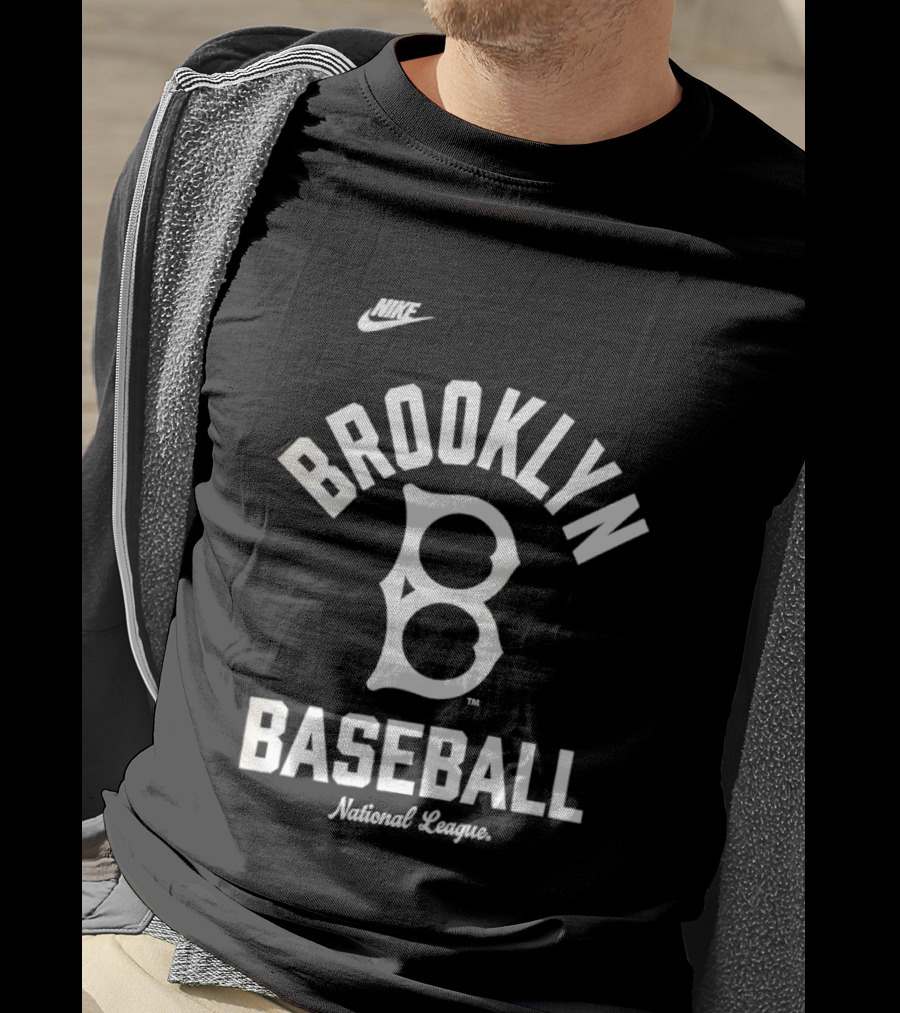 Brooklyn Baseball National League Nike Dodgers B T-Shirt
