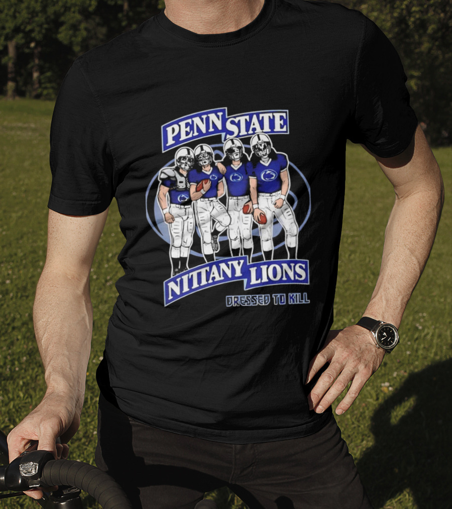 Penn State Nittany Lions Dressed To Kill Football Players T-Shirt