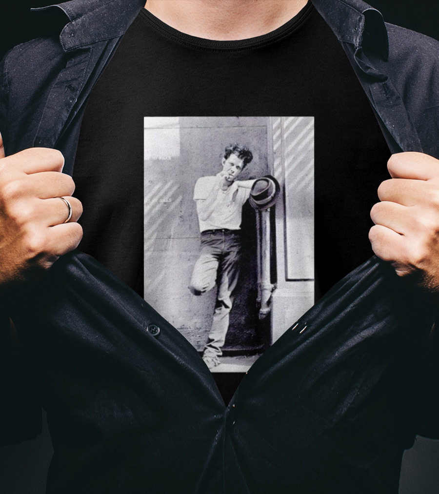 Robin Buckley Tom Waits Smoking Pose T-Shirt