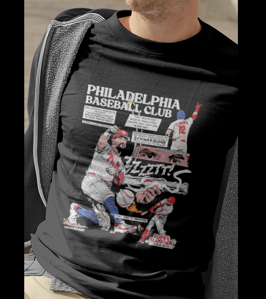 Philadelphia Baseball Club Schwarbomb Super Slugger T-Shirt