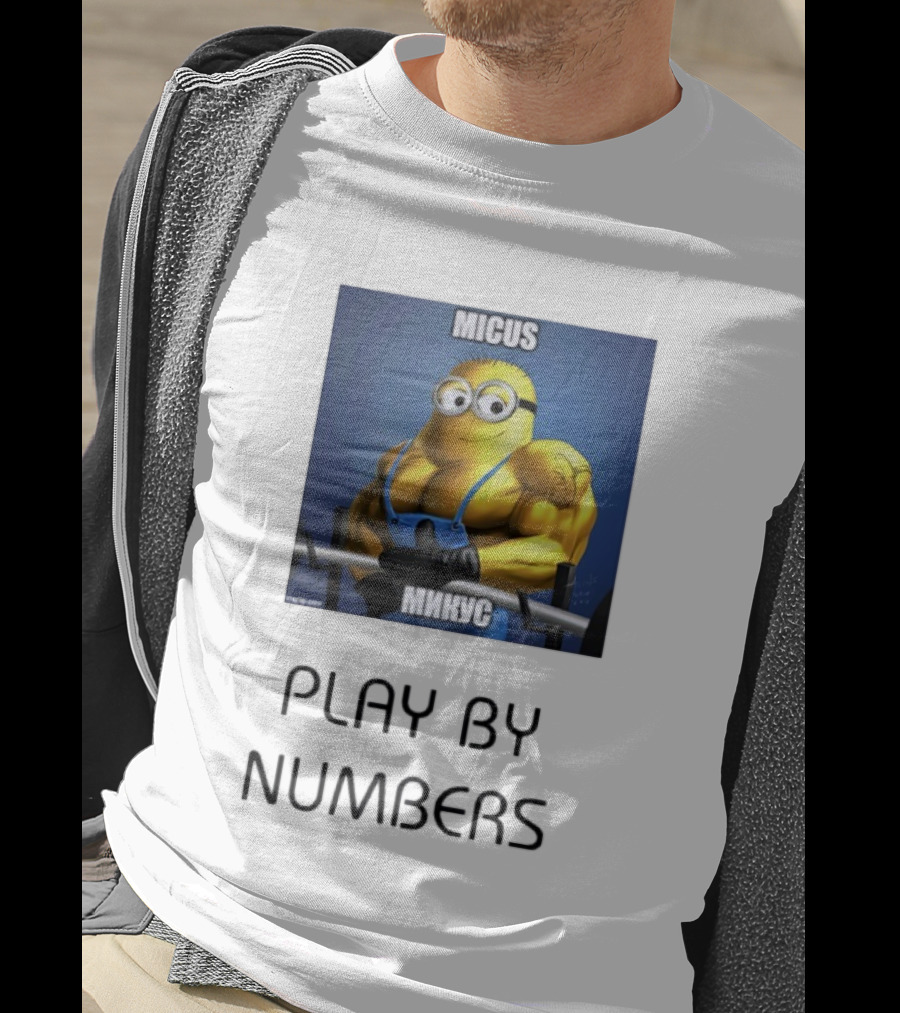 Micus Минькс Muscle Play By Numbers Minion T-Shirt