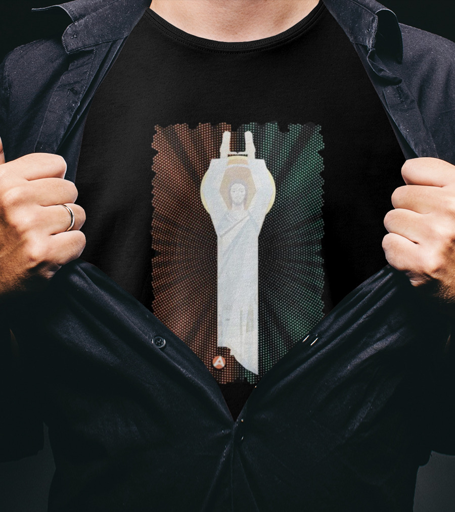 Touchdown Jesus Miami Hurricanes Fan T-Shirt