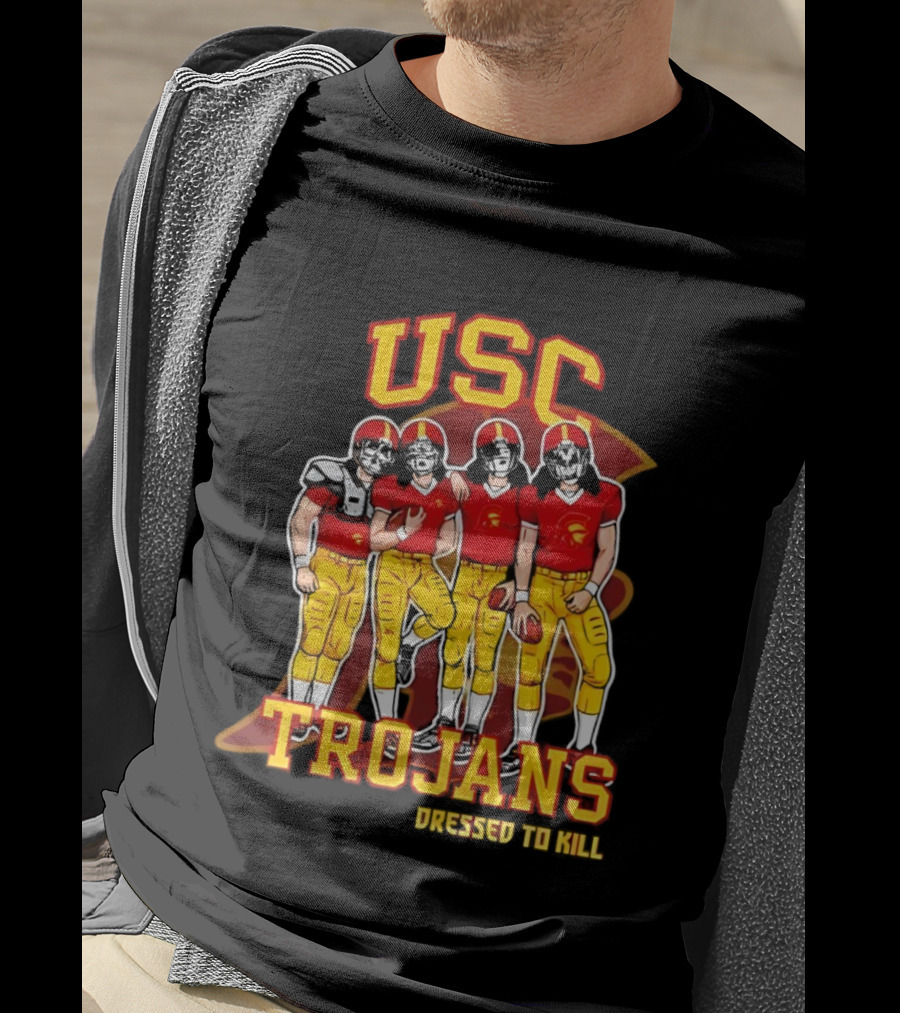 USC Trojans Football Dressed To Kill T-Shirt