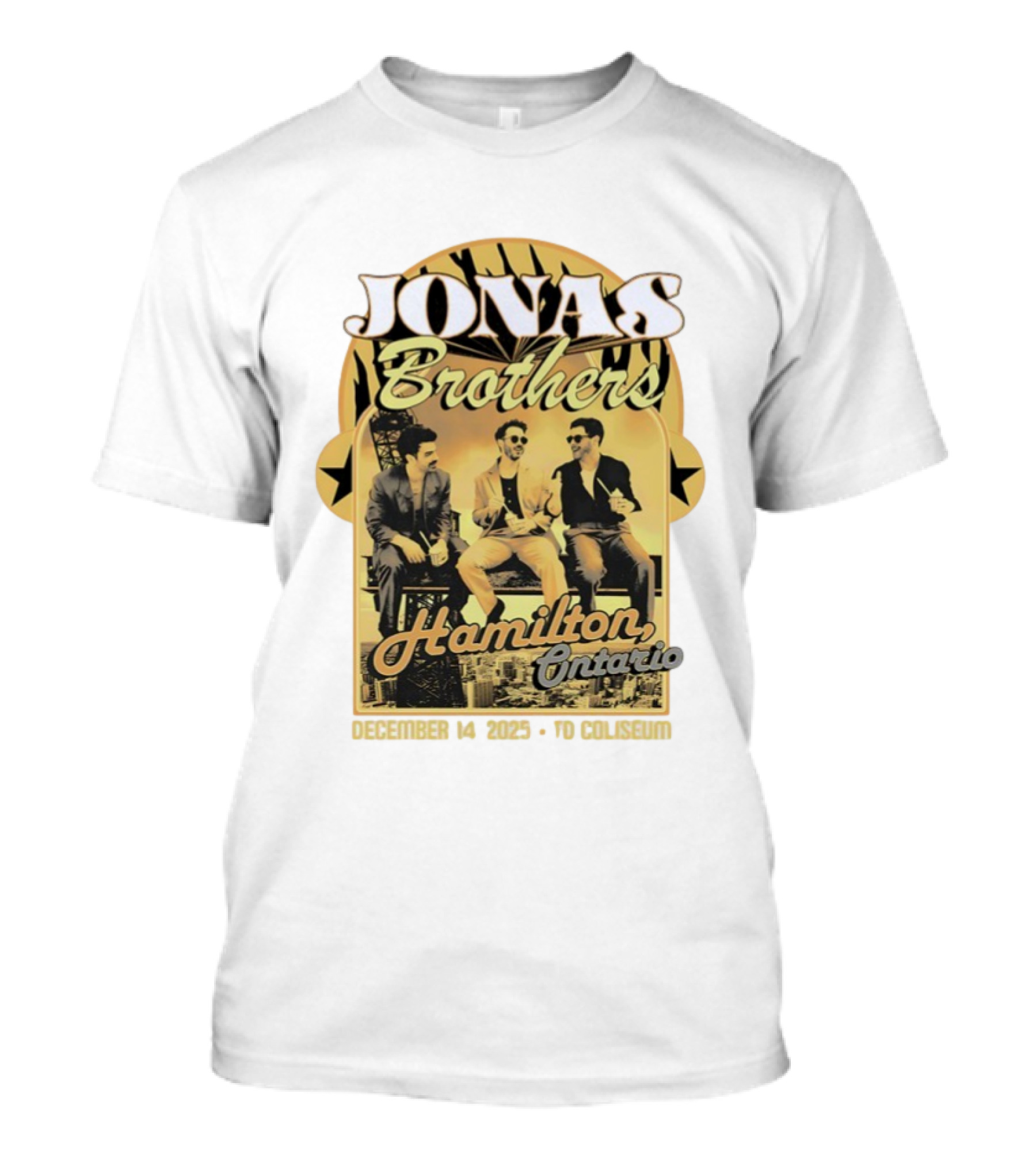Jonas Brothers Hamilton Ontario December 14 2025 TD Coliseum T-Shirt