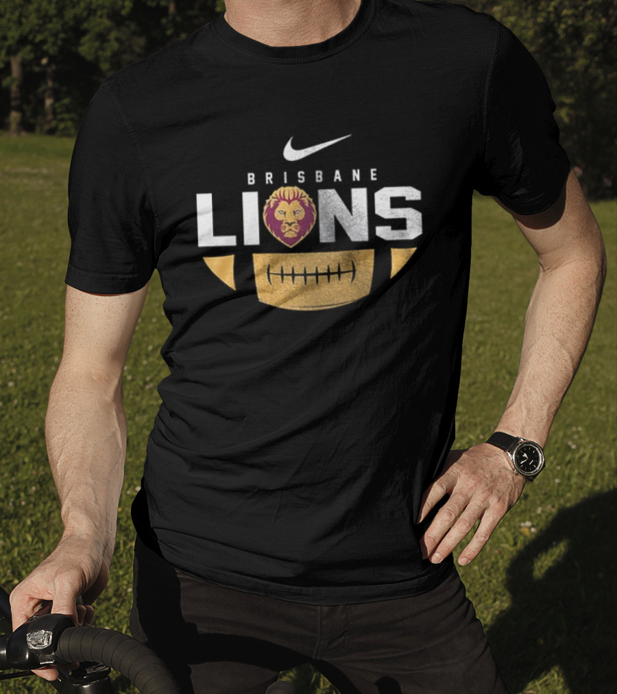 Brisbane Lions Nike Pride Of Brisbane Town Go Lions T-Shirt