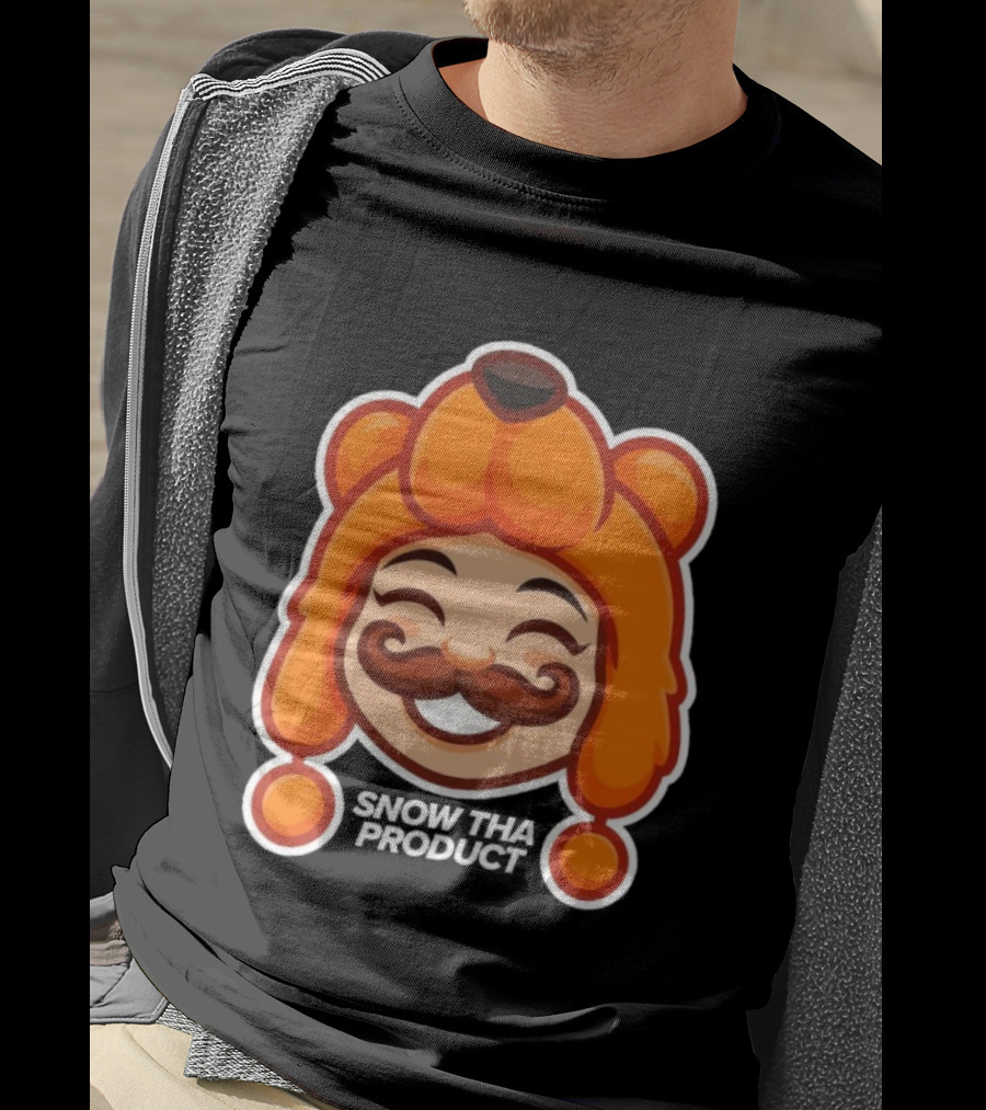 Snow Tha Product Everydaydays Mustache Bear Hat T-Shirt