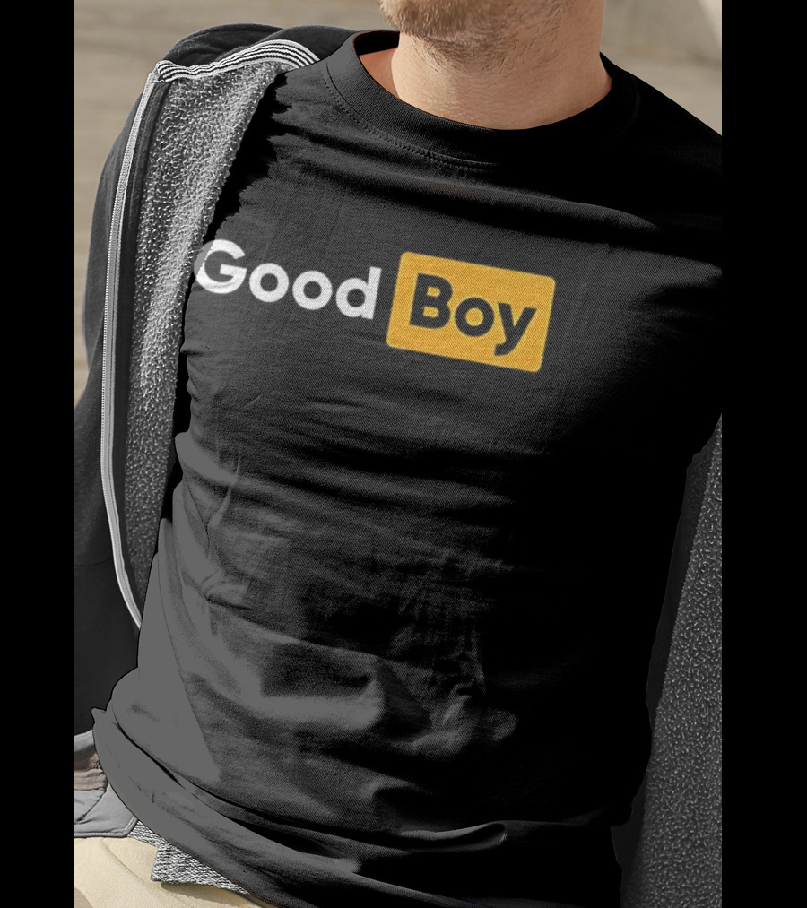 Good Boy Parody Block T-Shirt