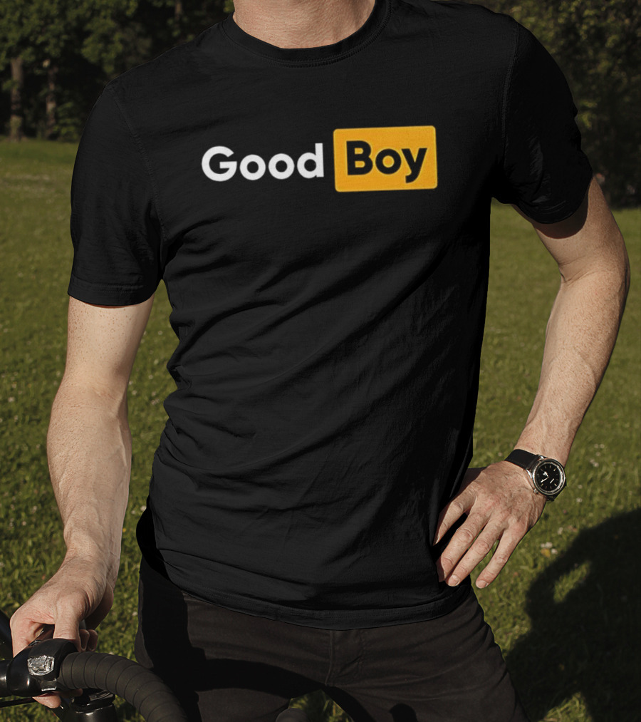 Good Boy Parody Block T-Shirt