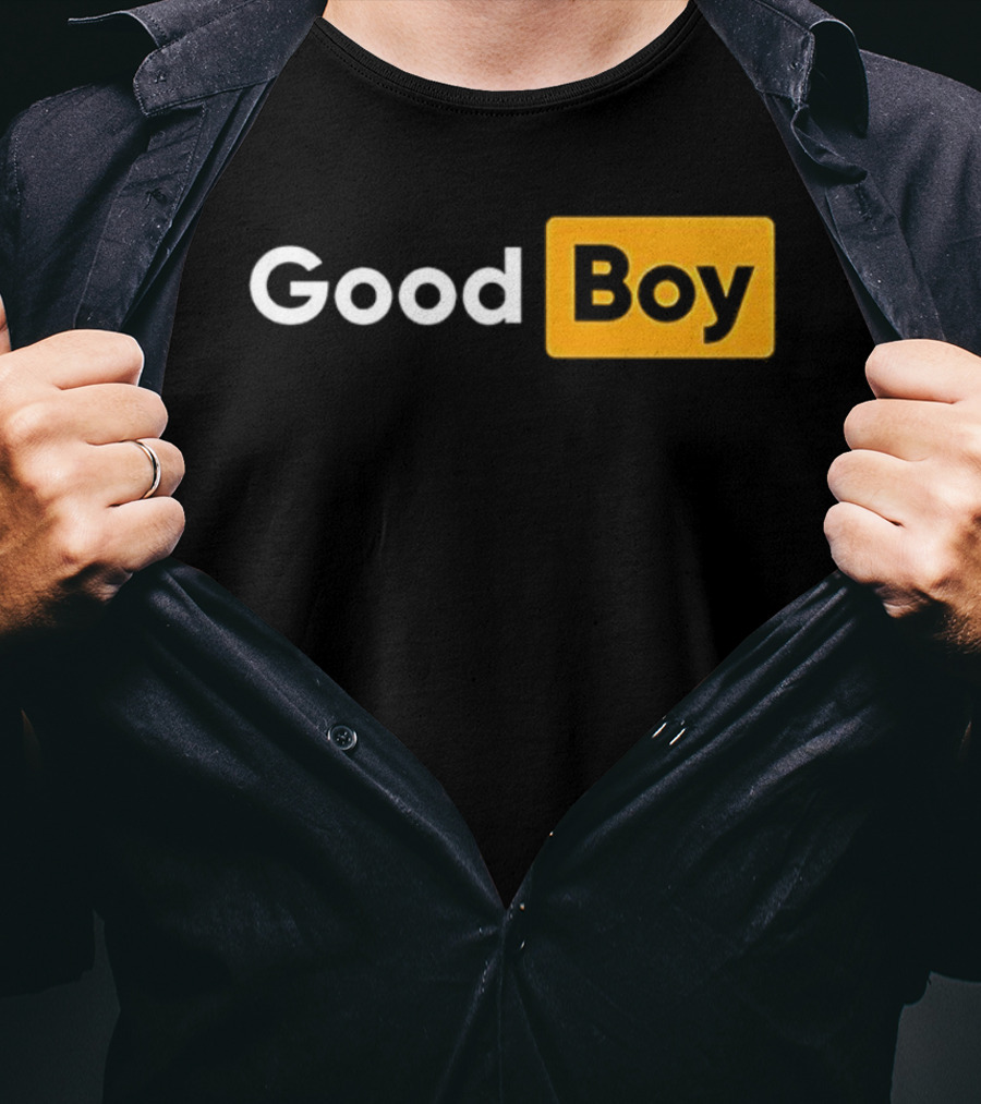 Good Boy Parody Block T-Shirt