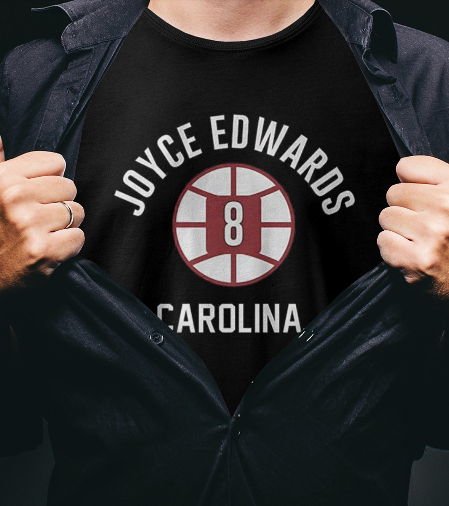 Joyce Edwards 8 South Carolina Basketball T-Shirt