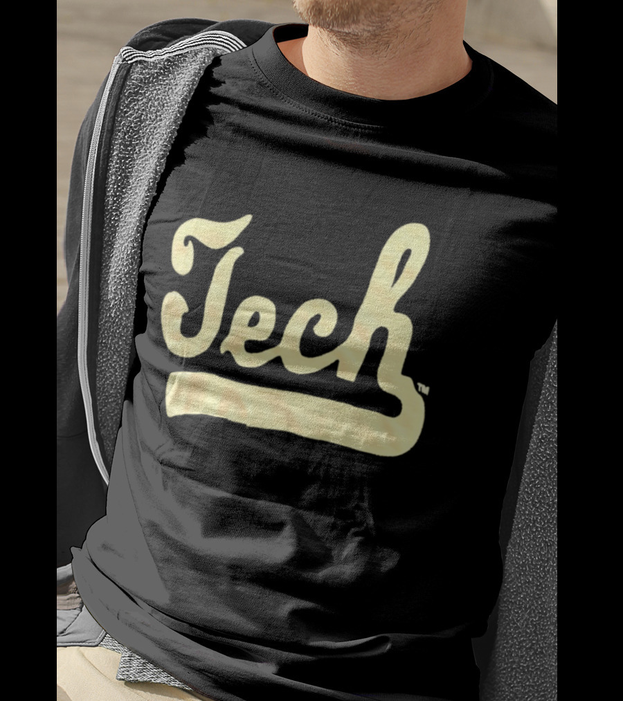 Louisiana Tech Script Font T-Shirt