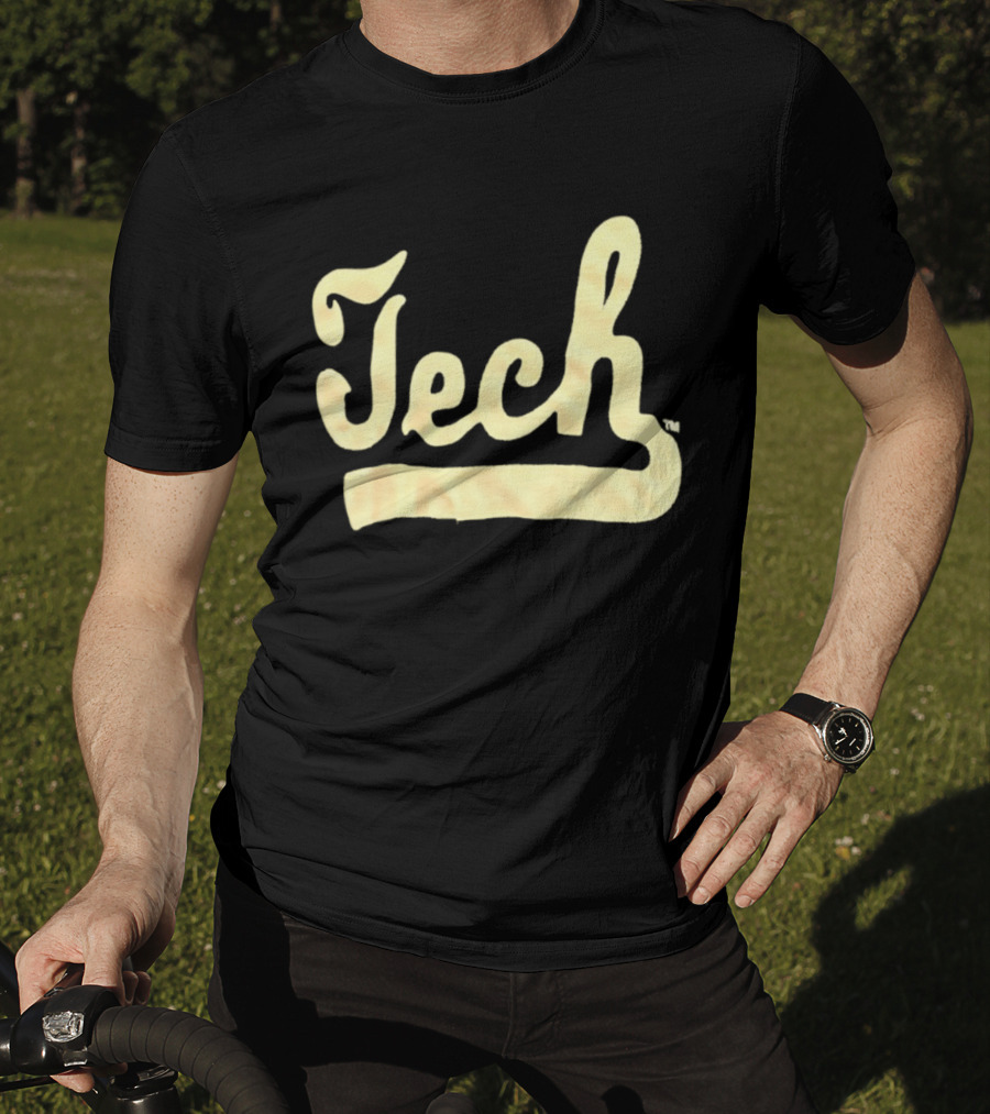 Louisiana Tech Script Font T-Shirt