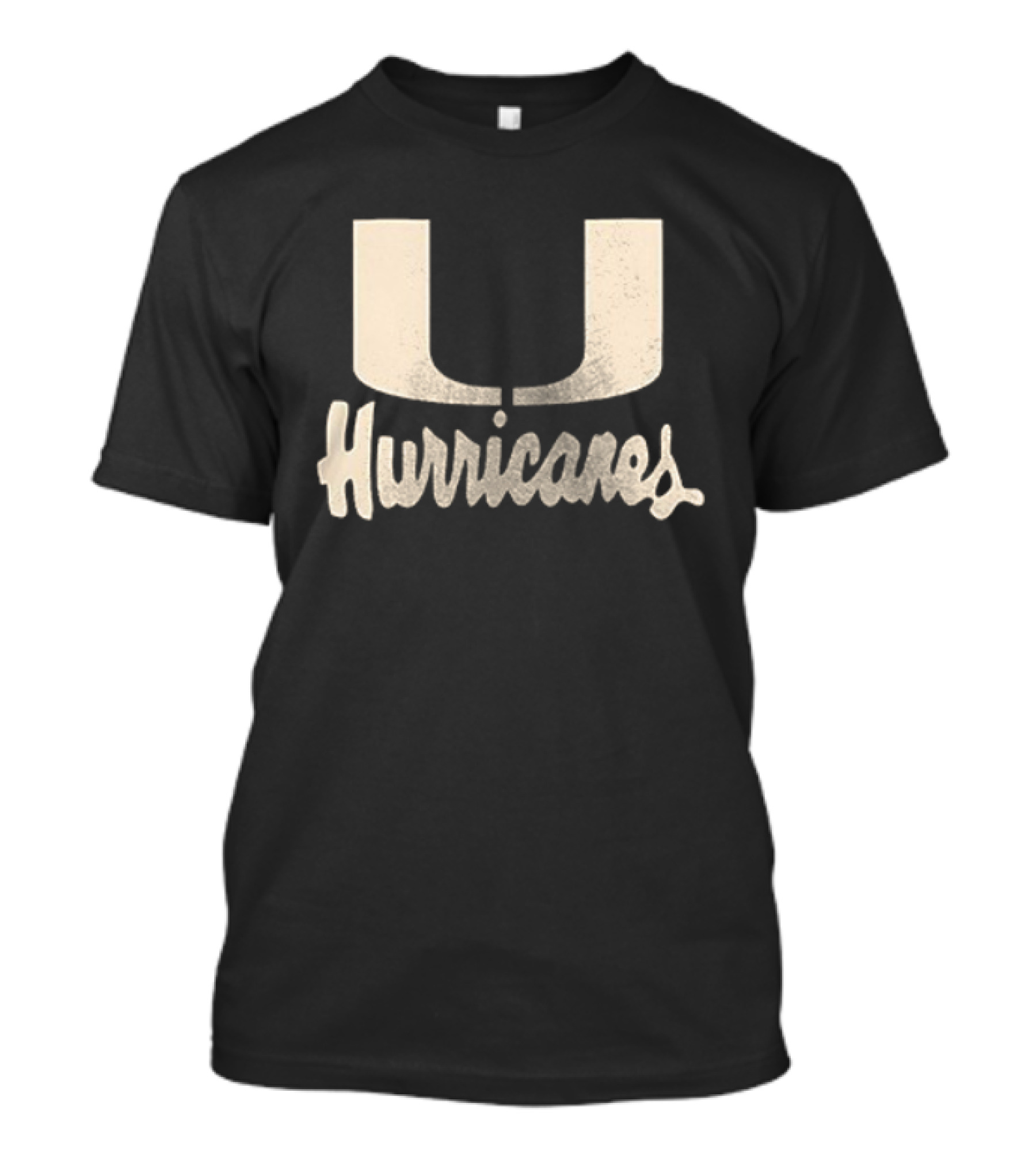 Miami Hurricanes U Logo Team Colors Est 1926 T-Shirt