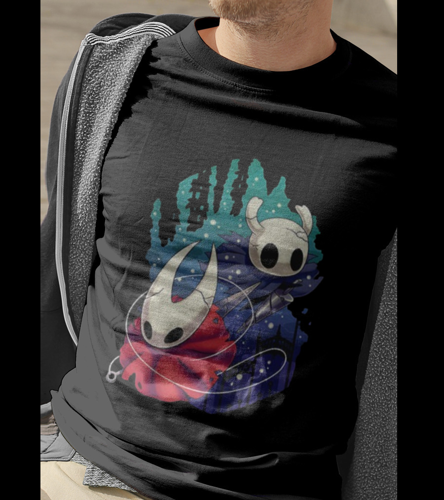Protector Knight Silksong Hollow Knight Adventure T-Shirt
