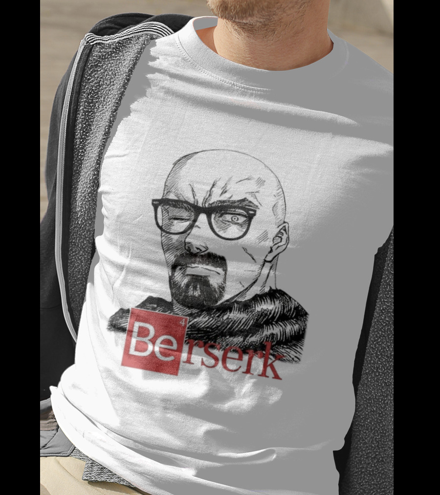 Berserk Anime Breaks Bad Inspired Fusion T-Shirt