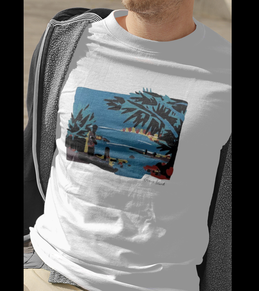 Childish Gambino Guava Island Tropical Vibes Scenic T-Shirt