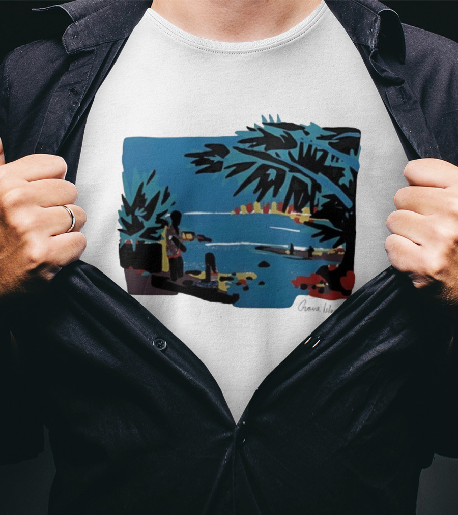 Childish Gambino Guava Island Tropical Vibes Scenic T-Shirt
