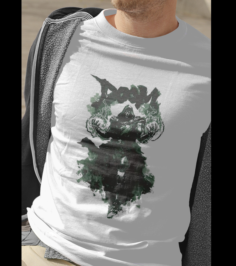 Doom Doctor Emperor Marvel Comics Green Aura T-Shirt