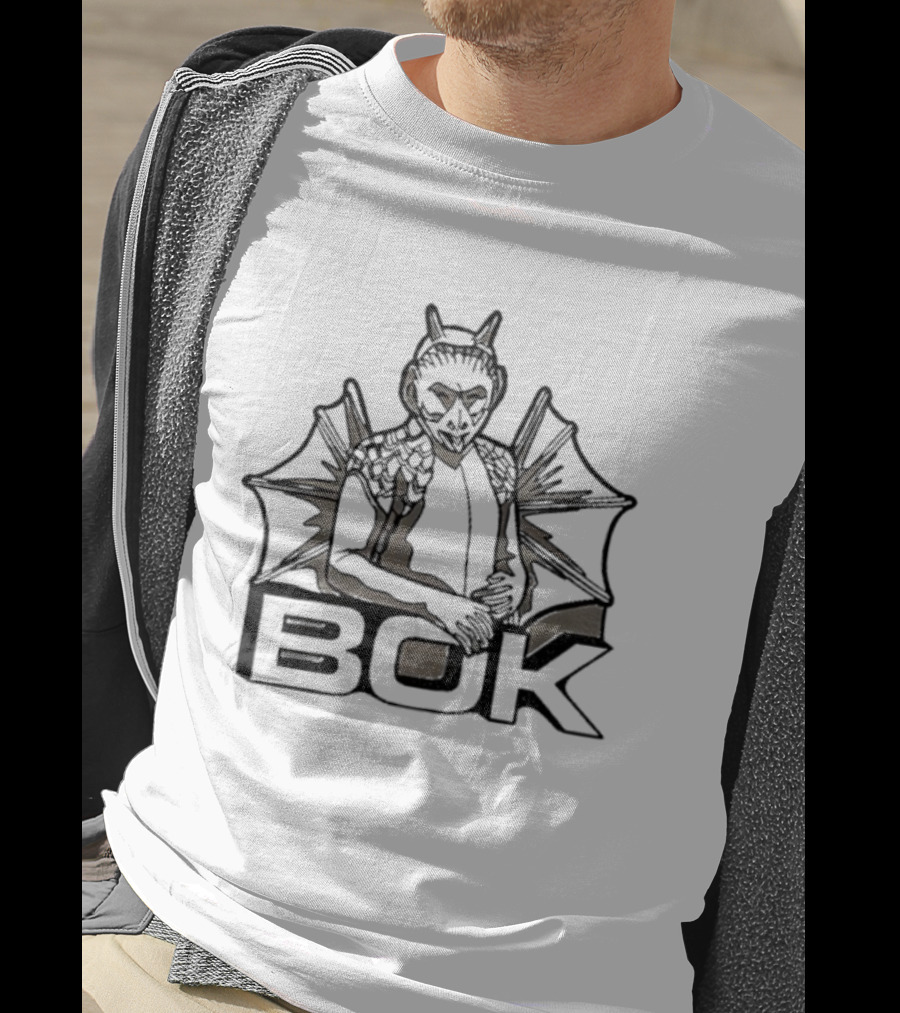 Doctor Who Bok Vintage Angel Statue T-Shirt