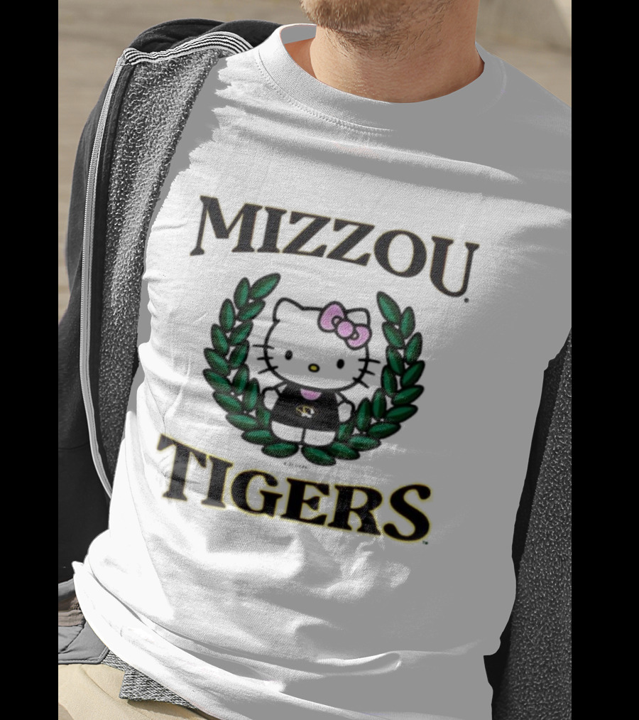 Mizzou Tigers Hello Kitty University Of Missouri Fan Collection T-Shirt