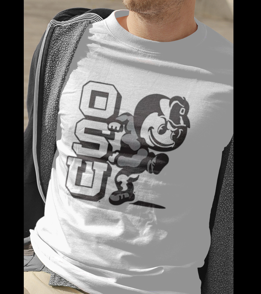 OSU Heritage Brutus Mascot Iconic Athletic Spirit T-Shirt