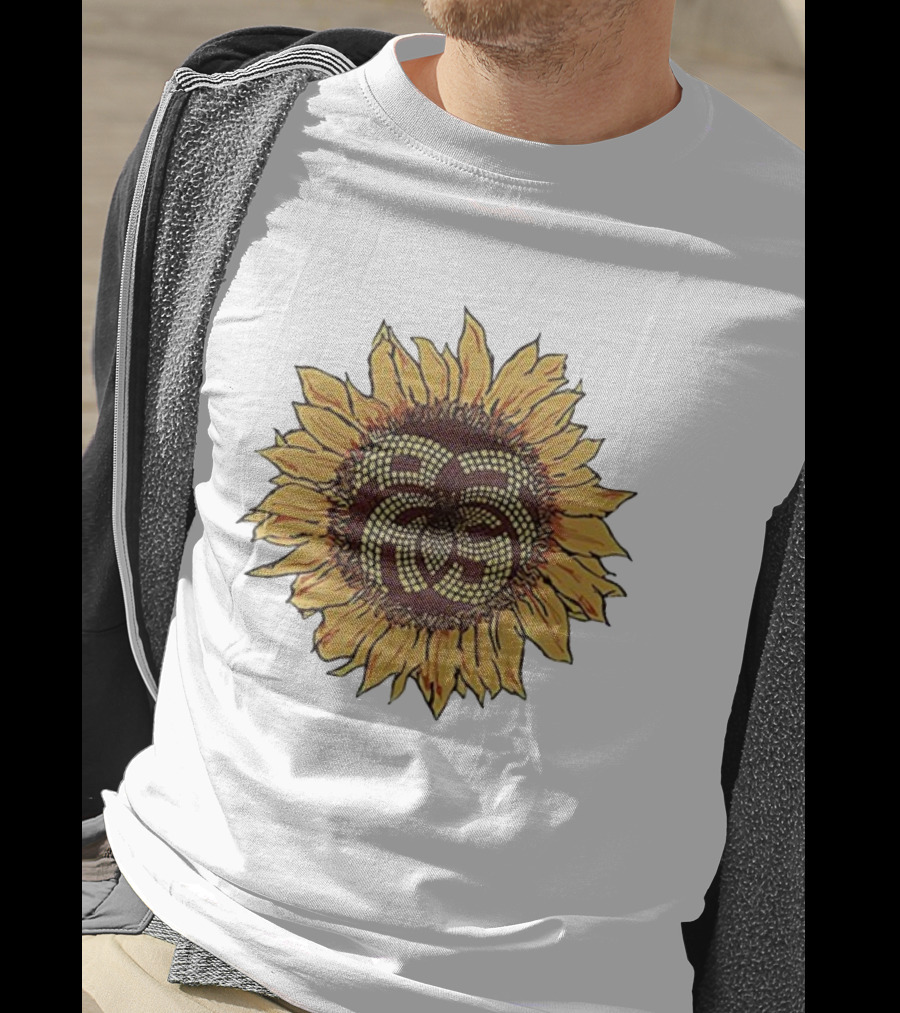 Sunflower Mosaic Pattern Aron Ralston T-Shirt