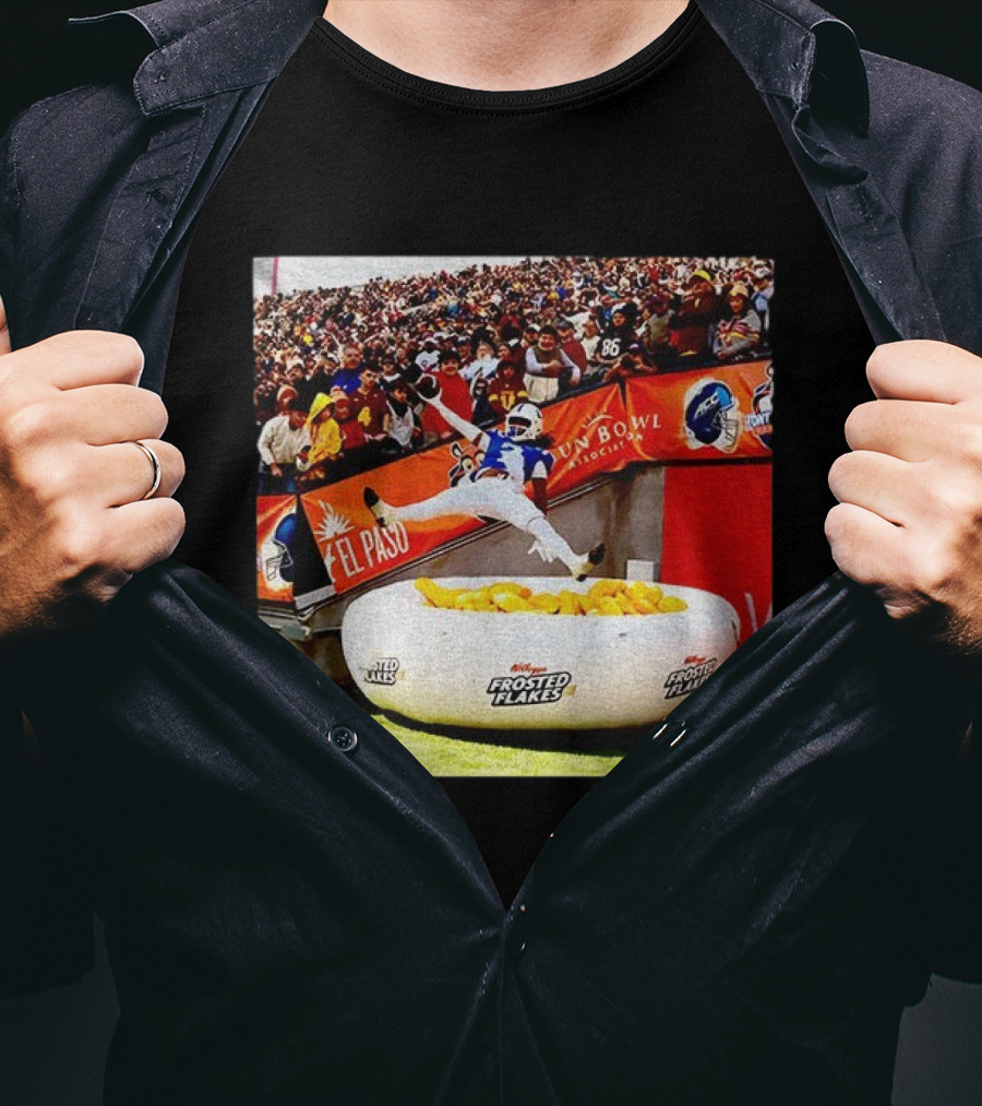 Que’Sean Brown Frosted Flakes Leap Tony The Tiger T-Shirt