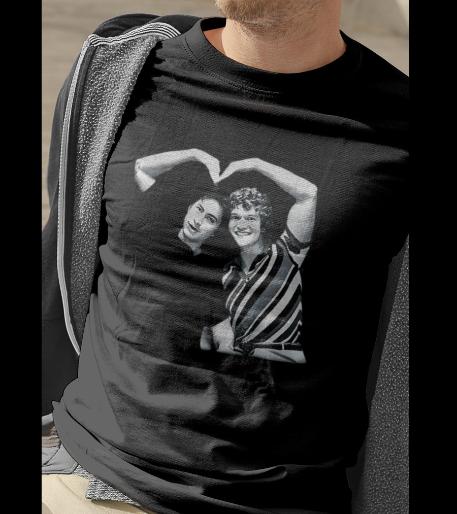 Shane Hollander Ilya Rozanov Heart Pose Iconic Character Friendship T-Shirt
