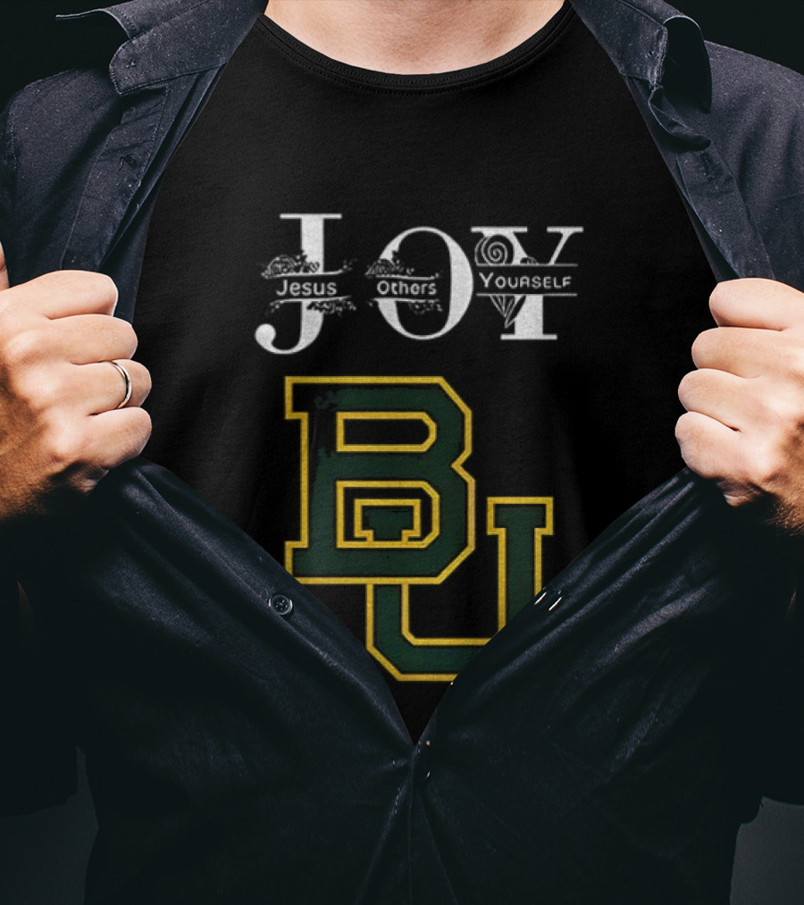Baylor Bears Basketball JOY Jesus Others Yourself 2025 T-Shirt