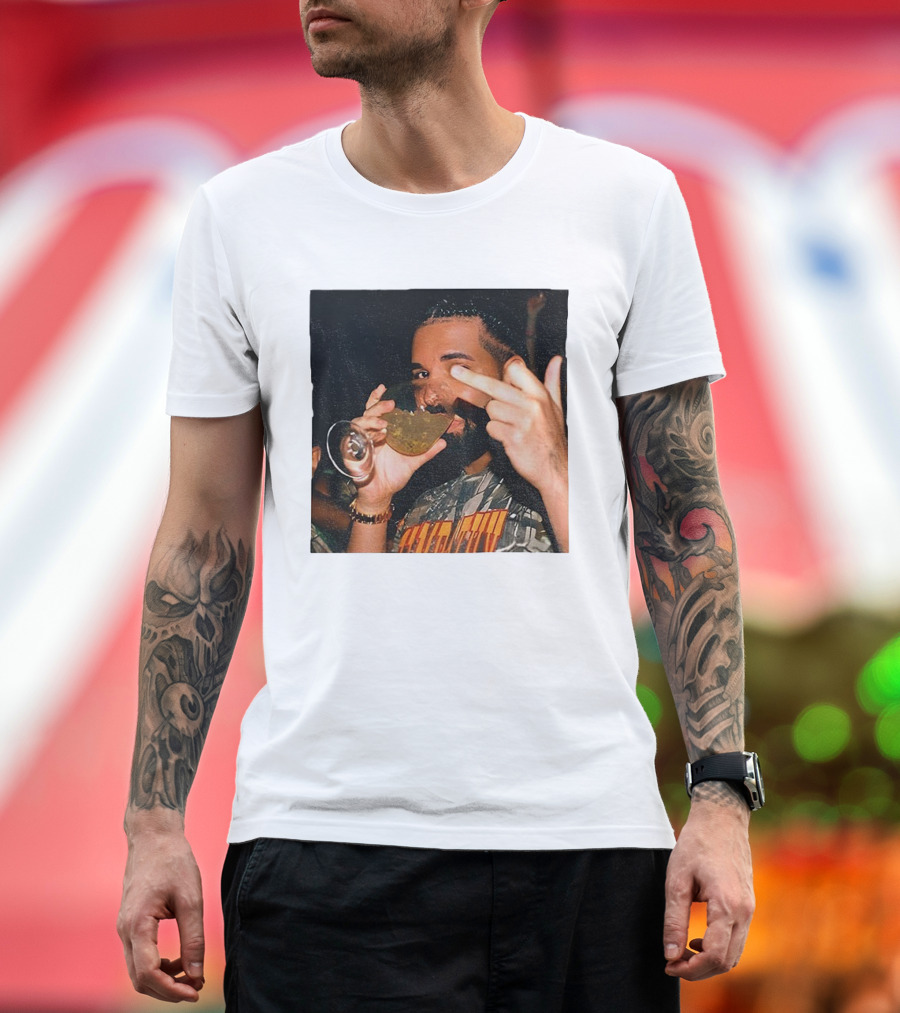 Drake Middle Finger Iceman Album 2025 T-Shirt
