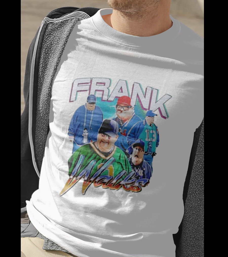 Frank Fleming Walks Coach Baseball Football Sports Fan Moments T-Shirt