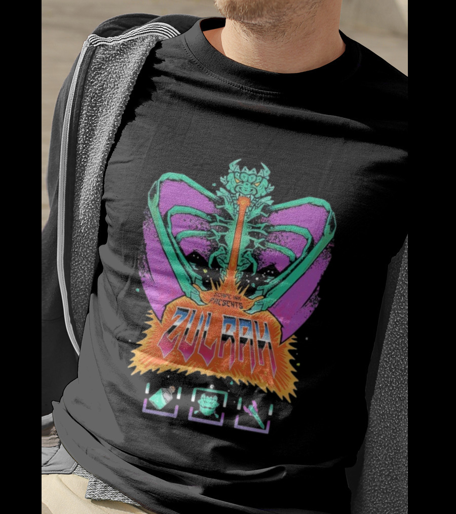 Zulrah Scape Ink Presents Retro Color Burst T-Shirt