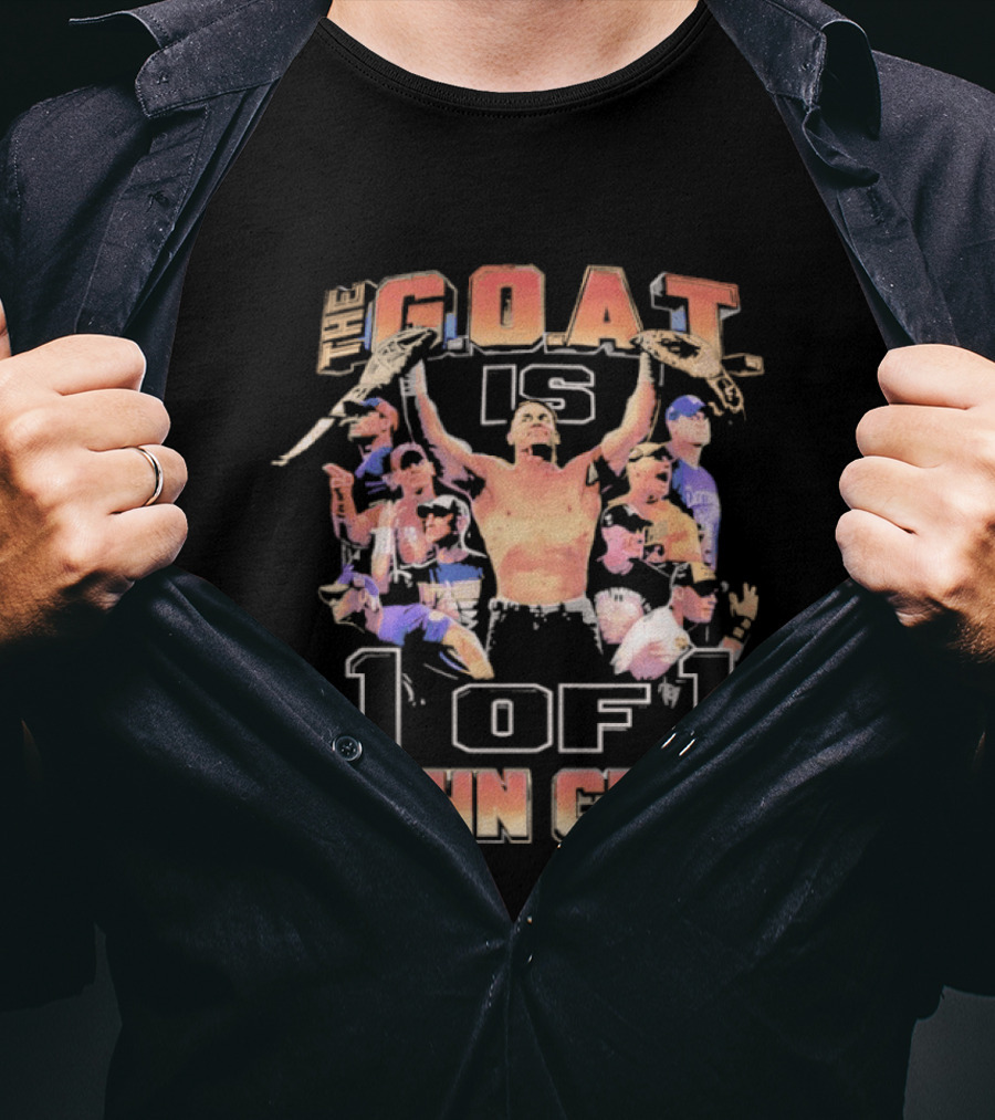 John Cena GOAT Is 1 Of 1 T-Shirt