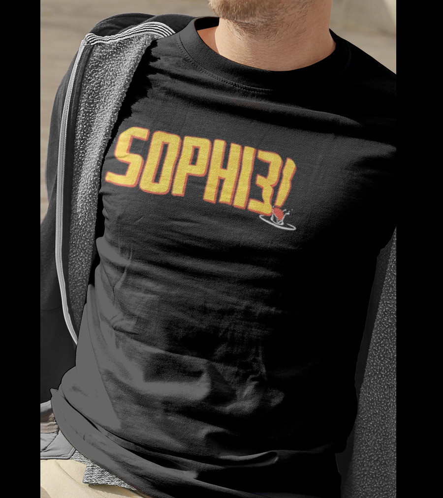 SOPHI3! Sophie Cunningham Indiana Fever WNBA T-Shirt
